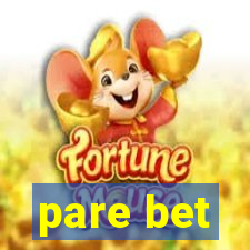 pare bet