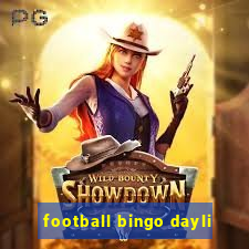 football bingo dayli