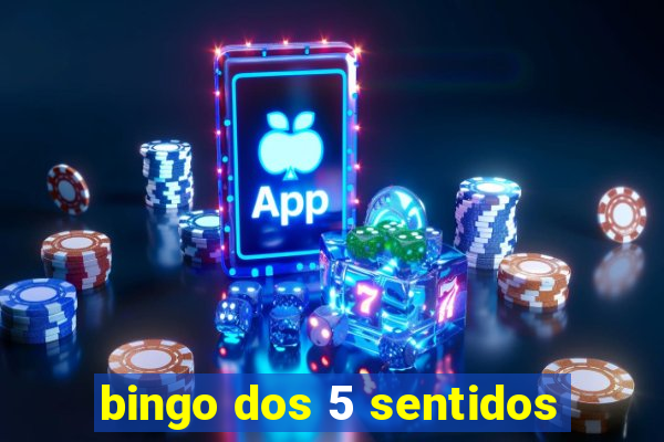 bingo dos 5 sentidos