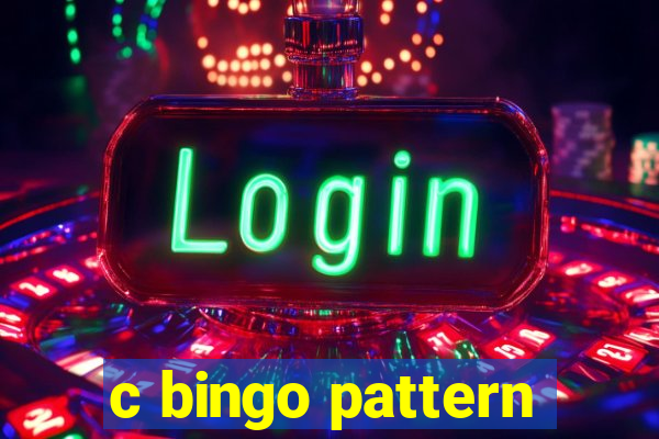 c bingo pattern