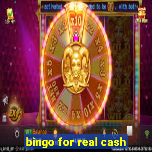 bingo for real cash