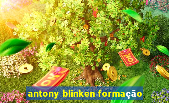 antony blinken formação