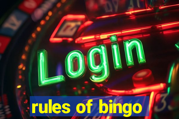 rules of bingo