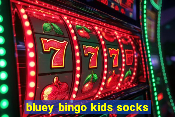 bluey bingo kids socks