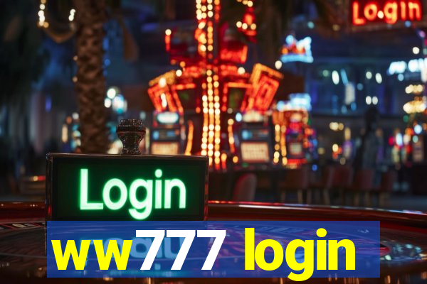 ww777 login