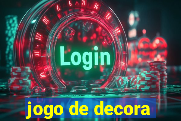 jogo de decora