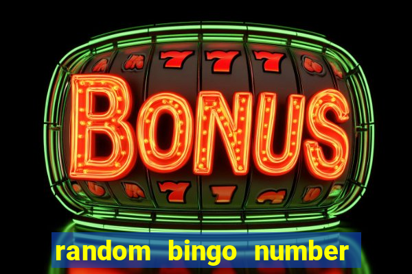 random bingo number generator 1-90