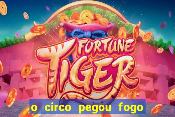 o circo pegou fogo música infantil