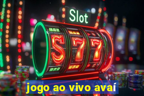 jogo ao vivo avaí