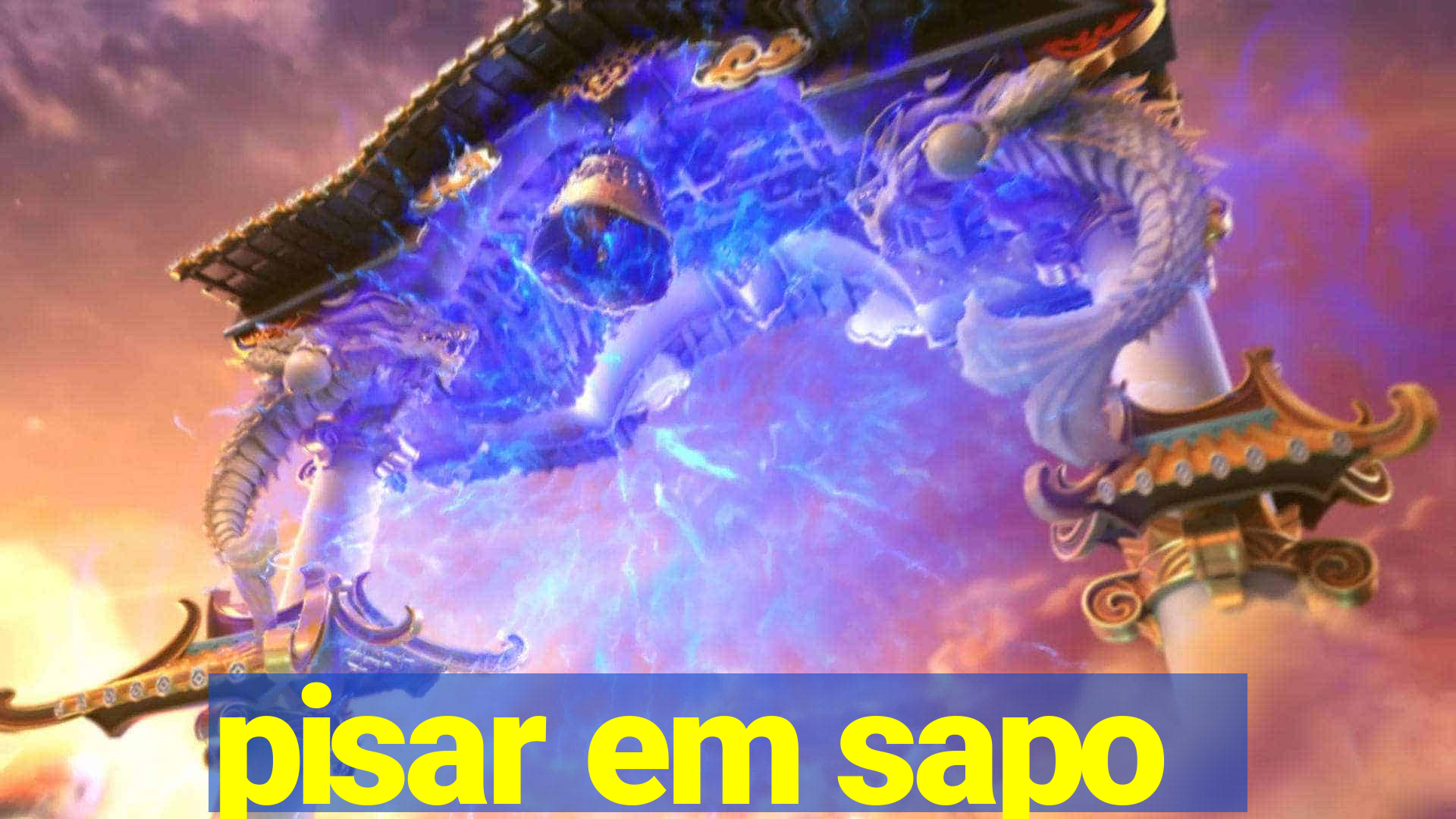 pisar em sapo