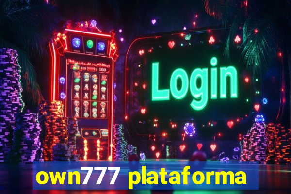 own777 plataforma