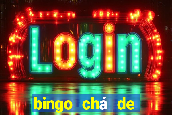 bingo chá de bebê excel