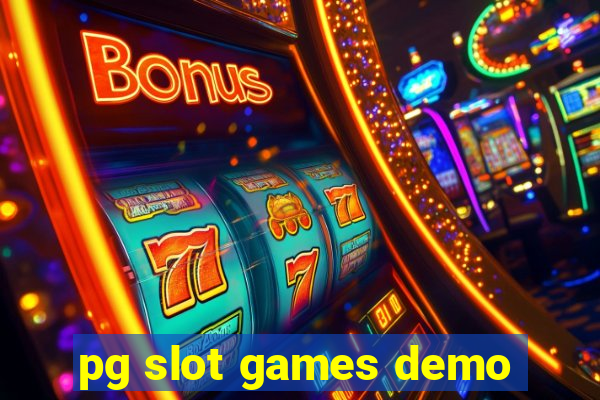 pg slot games demo