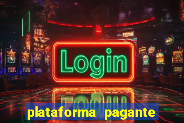 plataforma pagante fortune tiger