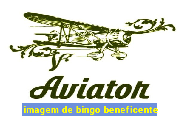 imagem de bingo beneficente