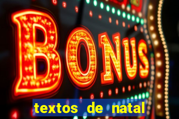 textos de natal para leitura