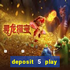 deposit 5 play with 30 bingo