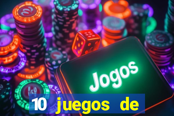 10 juegos de casino nombres