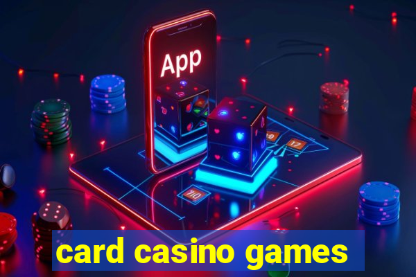 card casino games