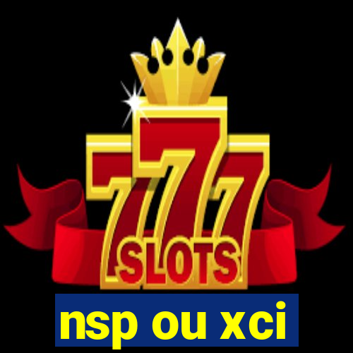 nsp ou xci