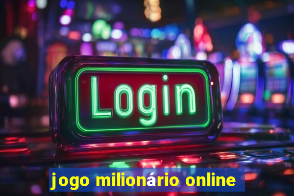 jogo milionário online