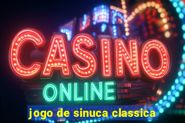 jogo de sinuca classica