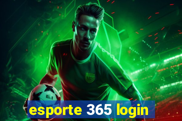 esporte 365 login