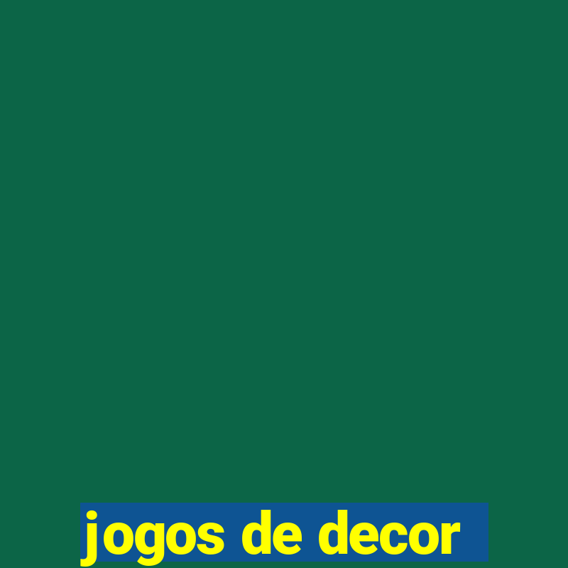 jogos de decor