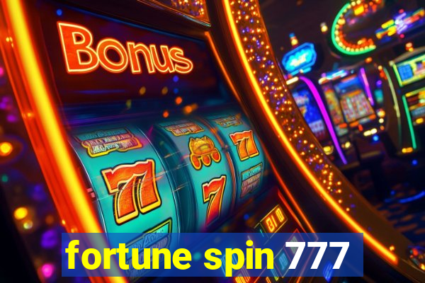 fortune spin 777