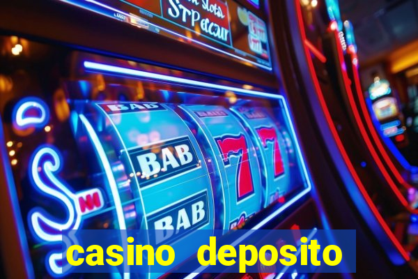 casino deposito cartao de credito