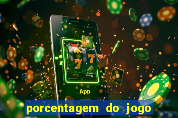 porcentagem do jogo fortune tiger