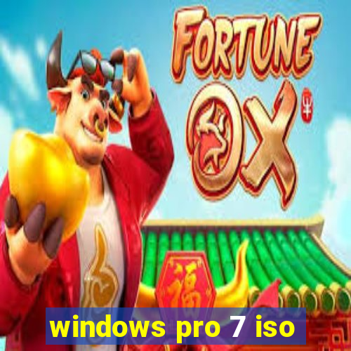 windows pro 7 iso