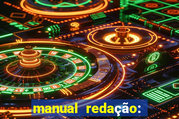 manual redação: folha pdf