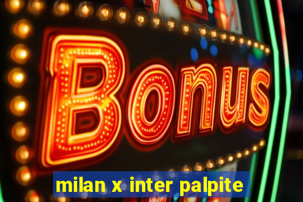 milan x inter palpite