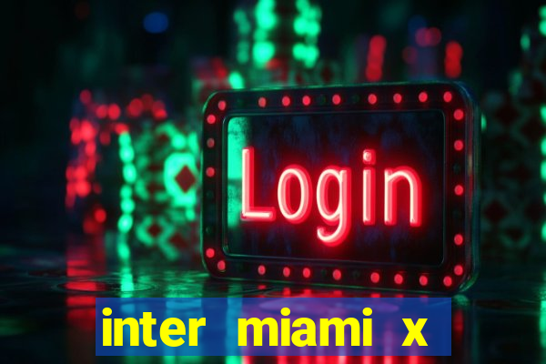 inter miami x cincinnati palpite