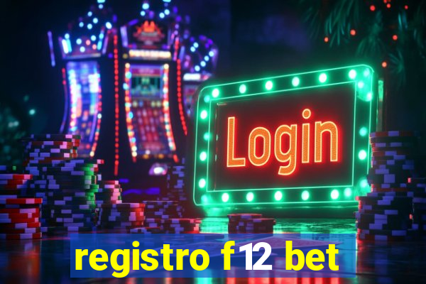 registro f12 bet