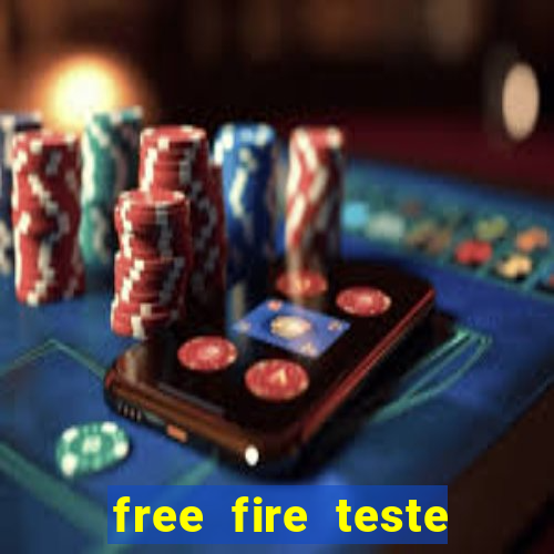 free fire teste grátis jogar agora