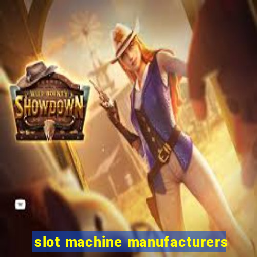 slot machine manufacturers