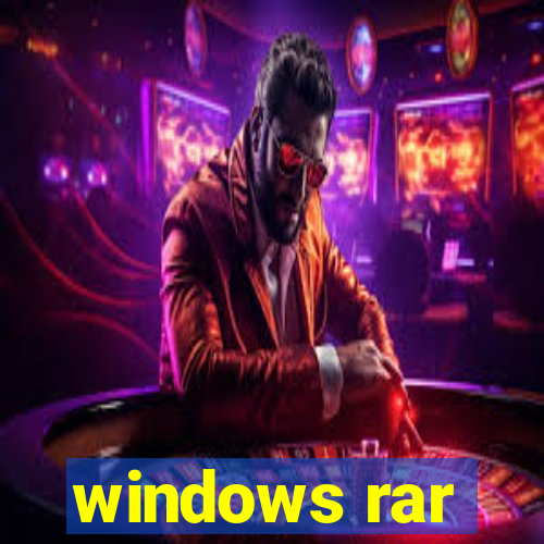 windows rar