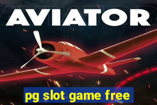 pg slot game free