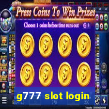 g777 slot login