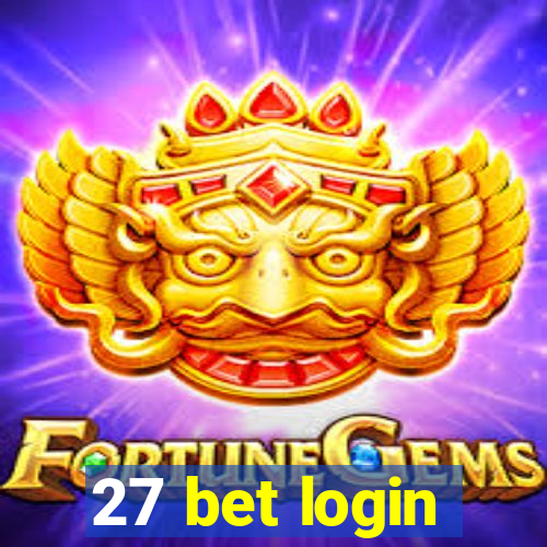 27 bet login