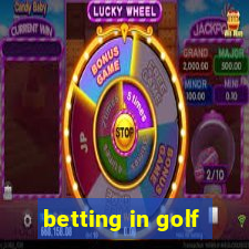 betting in golf