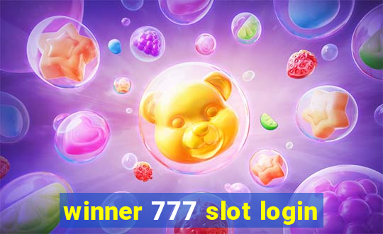 winner 777 slot login