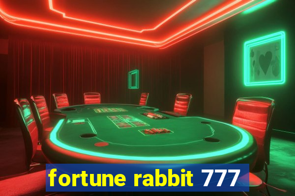 fortune rabbit 777