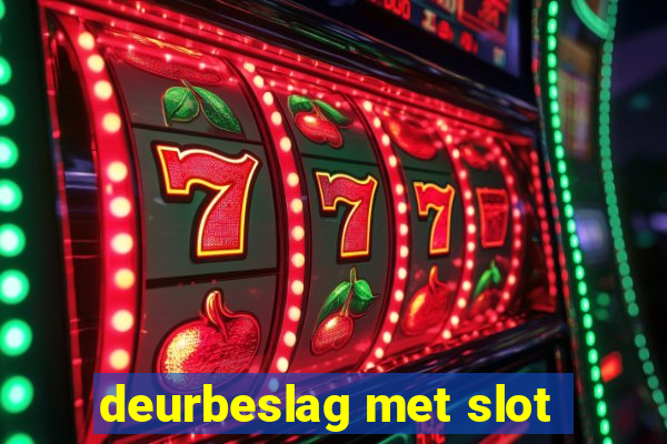 deurbeslag met slot