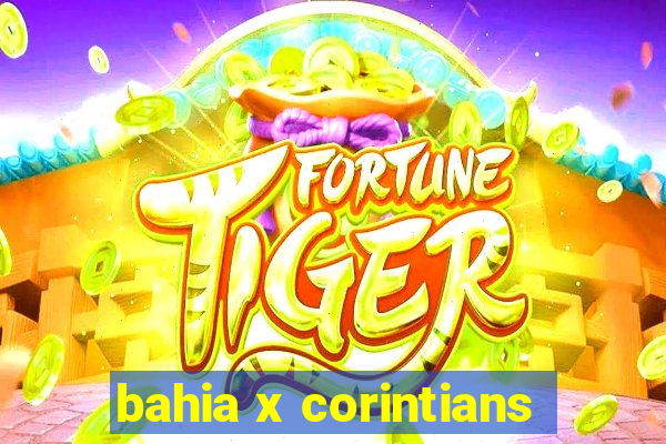 bahia x corintians