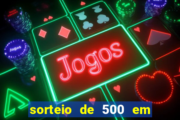 sorteio de 500 em cash toda segunda feira novibet como funciona