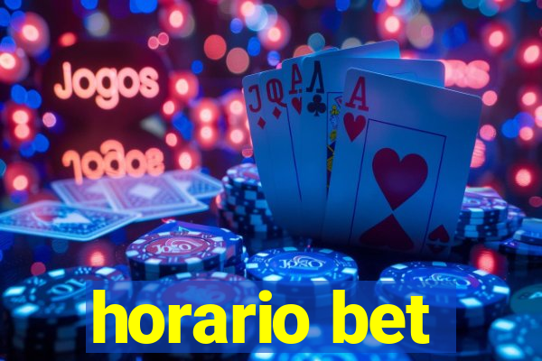 horario bet