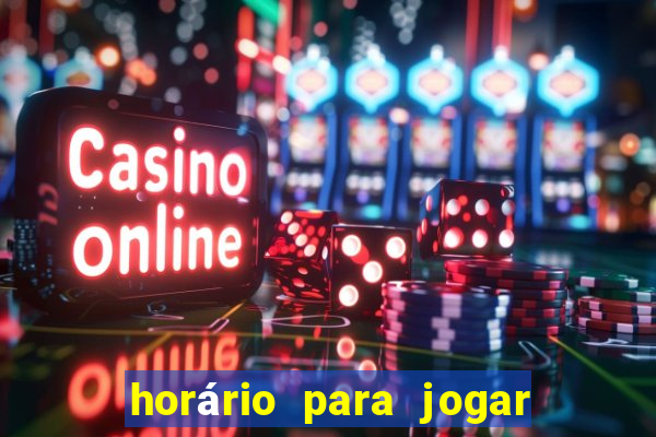 horário para jogar no rabbit